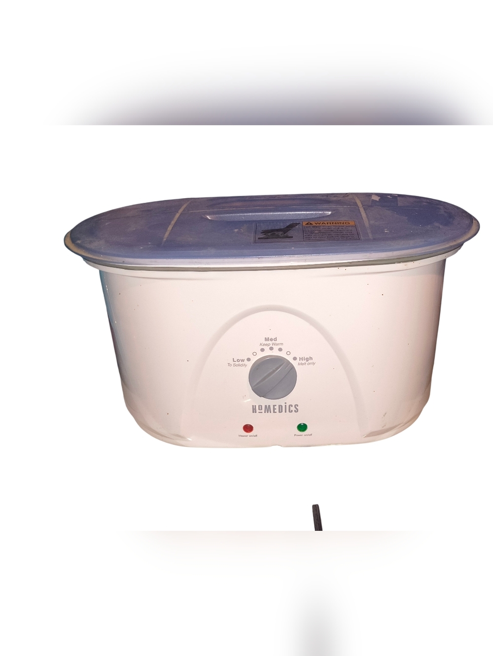 Homedics Paraspa Heat Therapy Wax Bath PAR-200 Paraffin Wax